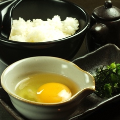 こだわりのない 卵かけ御飯