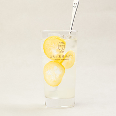 自家製はちみつ檸檬サワー