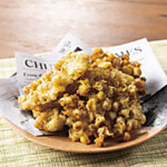 トウモロコシの天婦羅