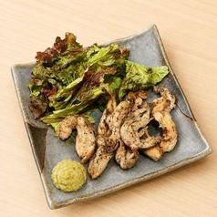 せせりゆず胡椒焼き/鶏ももの鉄板ステーキ/とろ鯖の塩焼き