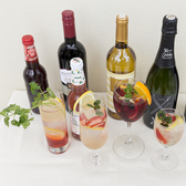 ワインや、カクテル、コーヒー、ソフトドリンクなど多数取り揃えております!!