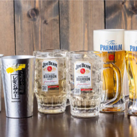 コースに飲み放題を追加できます！