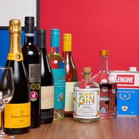 ビールやカクテルも種類豊富♪