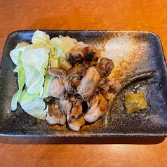 親鳥の炭火焼き