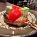 料理メニュー写真&nbsp;アボカドトマトレタス巻き