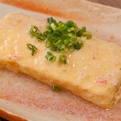 出汁巻玉子 蟹肉入り銀あんかけ