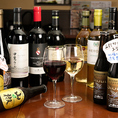 ボトルワインはもちろんのこと、グラスワインも赤・白・スパークリング合わせて常時30種類以上をご用意♪イタリア直送【樽生ワイン&スパークリング】是非、ご賞味ください。