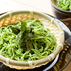 淡路島わかめ麺のざるそば