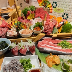 焼肉にくちょのコース写真