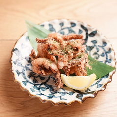 イカゲソの唐揚げ