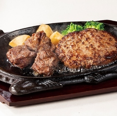 ミスジカットステーキ90g&牛100%ハンバーグ170g