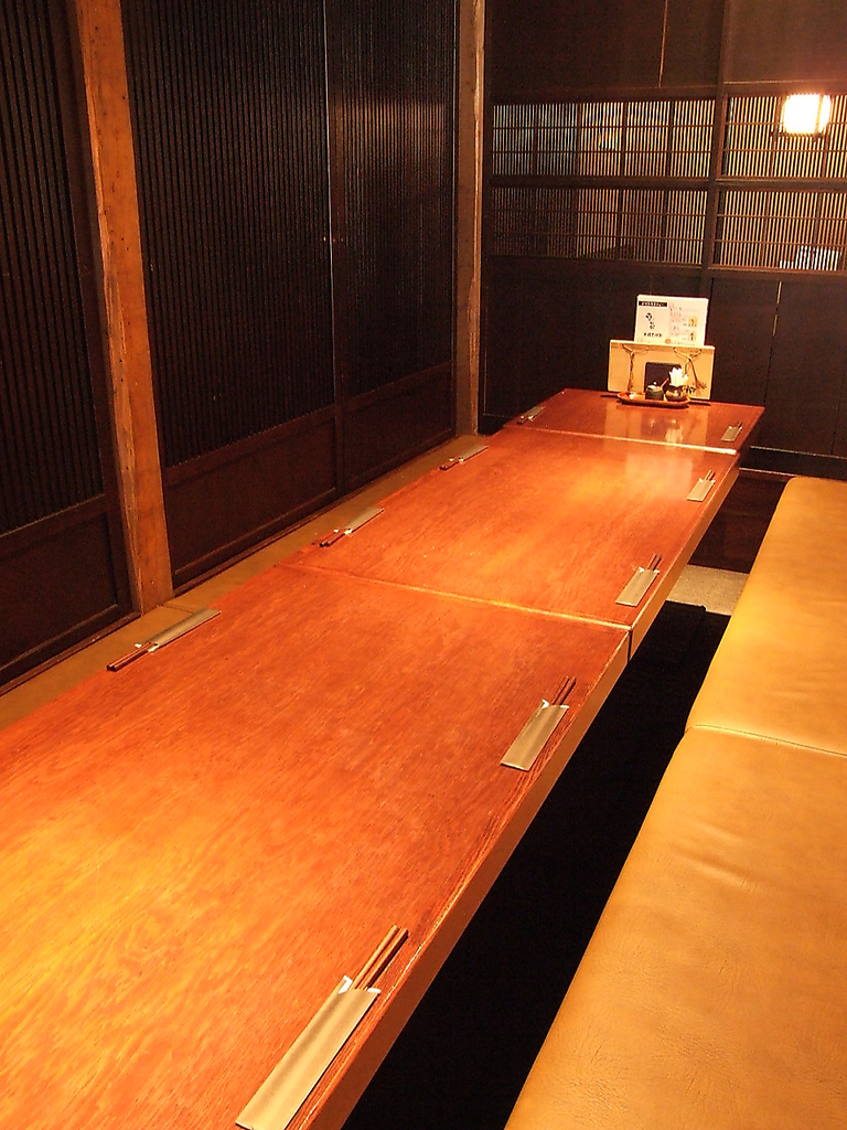 ご宴会だってお任せ！最大30名様までＯＫの掘りごたつのお席をご用意してます！