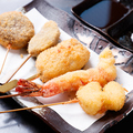 料理メニュー写真&nbsp;串カツ盛り合わせ 5本入り