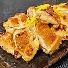 鶏モモの柚子焼き