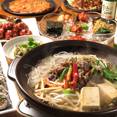 韓国料理 アンパン 内房のコース写真
