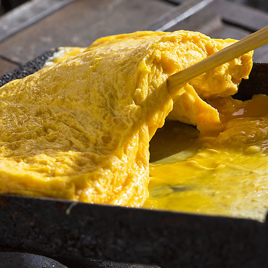 料理は手作りが基本！出汁巻きも美味しい。