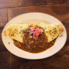 カレーオムレツ