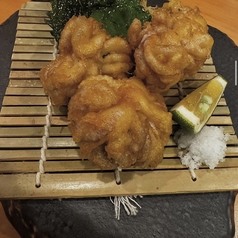 タラ白子天ぷら