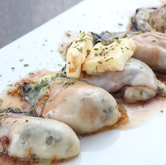 牡蠣のバター焼き