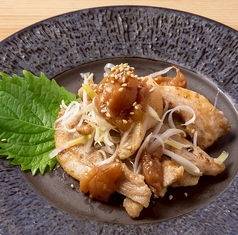 豚トロ梅肉
