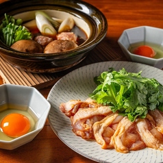 国産若鶏の鳥すきの写真