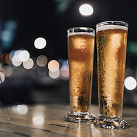 開放感抜群の空間で乾杯！冷えたビールで最高の時間を！