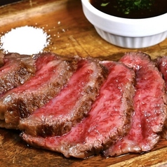 黒毛和牛A4ランク ランプ肉のソテー