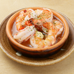 海老のアヒージョ