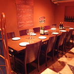 半個室有り/飲み会/デート/記念日/接待/会食/全40席/貸切/大人数/モダンな雰囲気/女子会/コース料理