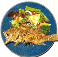 料理メニュー写真&nbsp;ミーバイのバター焼き/Grouper Butter Saute