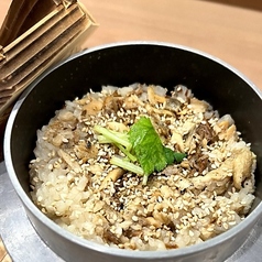 名物 花火の鮮魚釜めし