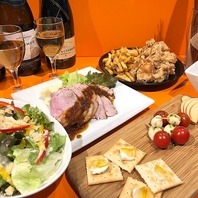 お料理は大人も満足のボリューム♪食べ盛りなお子様も◎