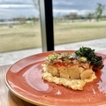 料理メニュー写真&nbsp;【シェフのスペシャリテ】イワシとじゃが芋のミルフィーユパン粉焼き