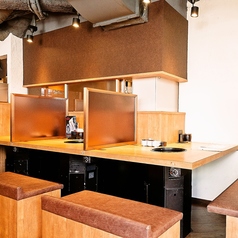 プライベート利用などでも大活躍！カウンターでもお楽しみいただけます。