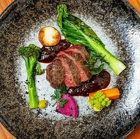 馬刺しやジビエに舌鼓◎コースに追加できる絶品料理