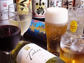 ビールや超炭酸ハイボールはもちろん焼酎・日本酒など豊富にご用意!!