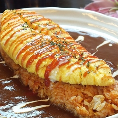 【お食事に人気】ふわふわオムライスの写真