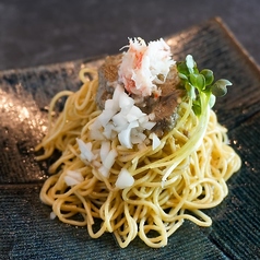 【和え麺】 蟹味噌和えそば
