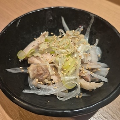 砂肝ネギ塩和え