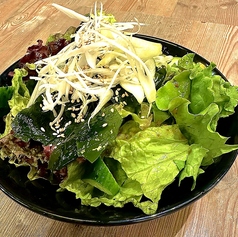 自家製ドレッシングのチョレギサラダ