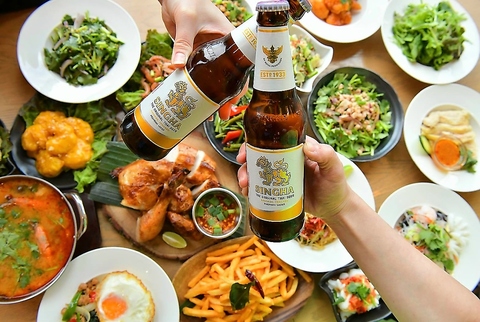 シンハービール公式レストラン　『シンハービール』×『本格タイ料理』