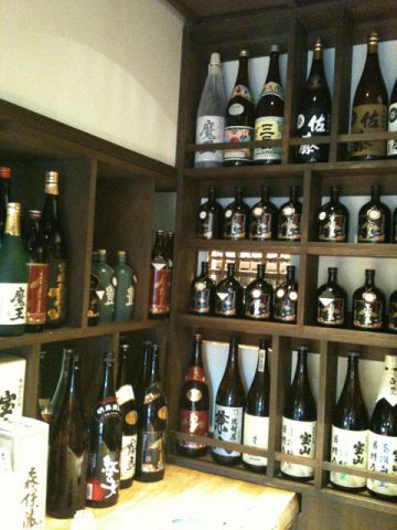 和食に合う、日本酒や焼酎の種類が豊富です！