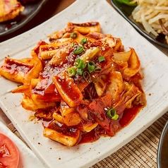 イカの辛口炒め