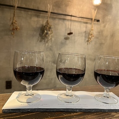 【TASTING FLIGHT】3種のワイン＼飲み比べ!／セット
