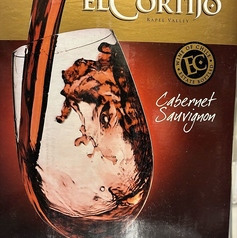 グラス赤ワイン