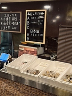 市場で買い付ける日替わりおすすめ料理