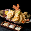 料理メニュー写真 冬野菜の天ぷら5種盛り合わせ
