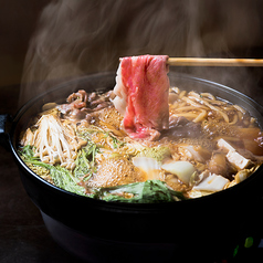 すき焼き　極上黒牛コース