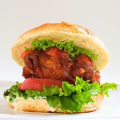 サルサ・フィッシュ・バーガー