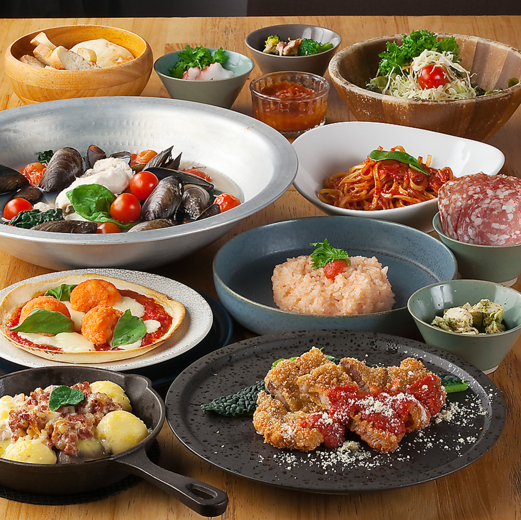 ぶあいそ特製のイタリアンメニューもあります！